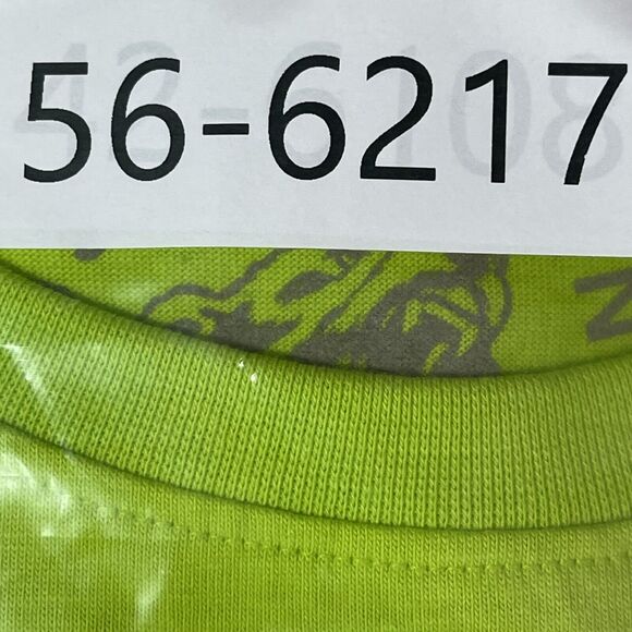 Hustle Gang Vengeance Skull Tee 2XL Acid Lime Graphic Streetwear Flame Logo NWT - Picture 15 of 15